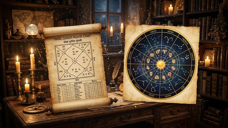 Vedic vs Western Astrology Differences
