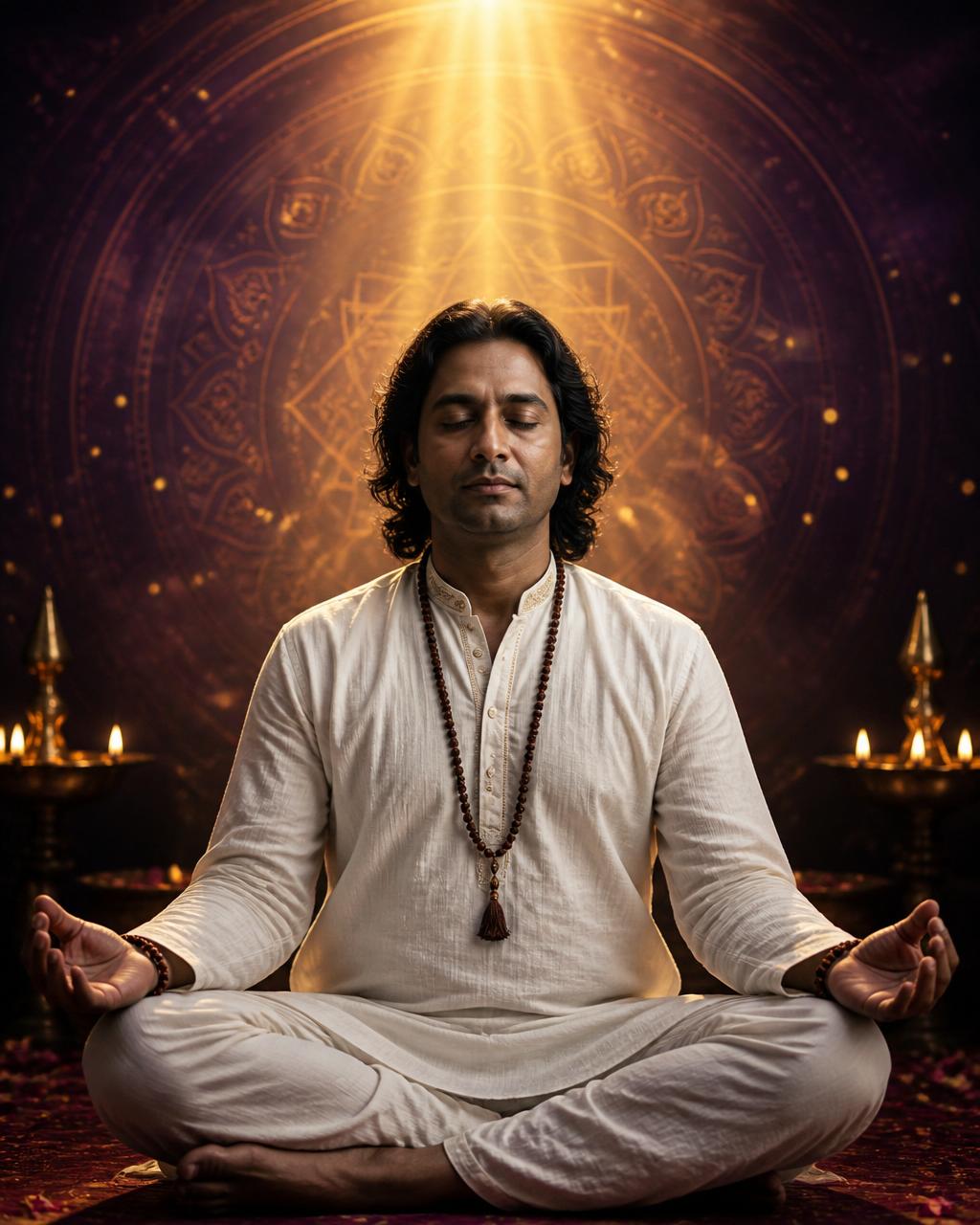 Hardik Ranpura spiritual practice at The Golden Lotus